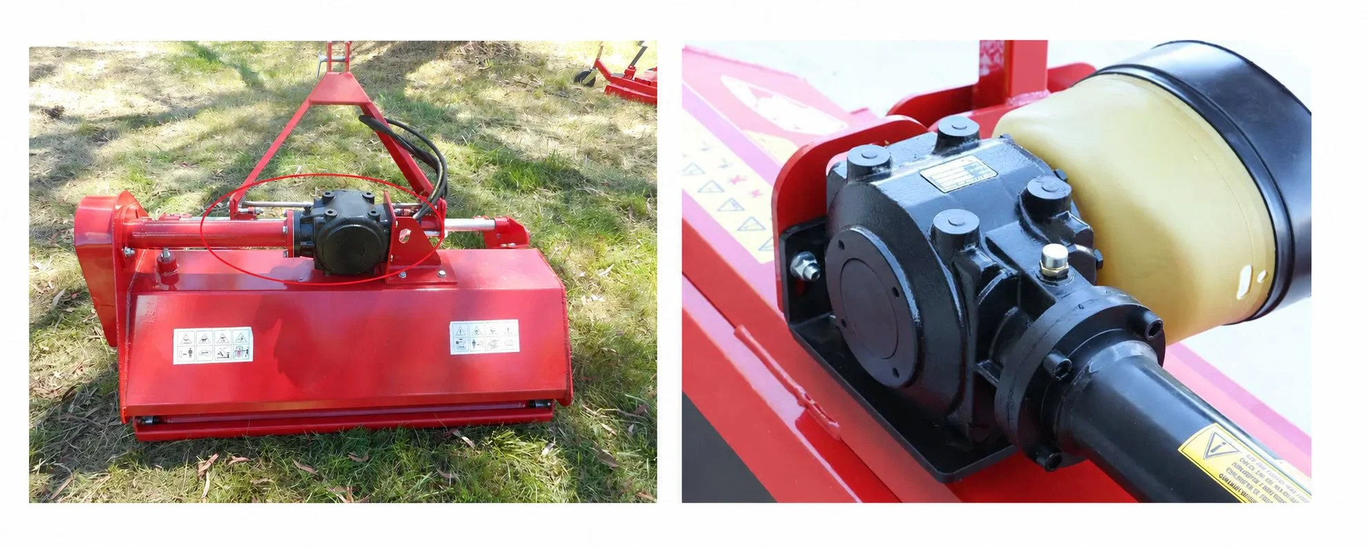 Flail Mower Gearbox Application scene