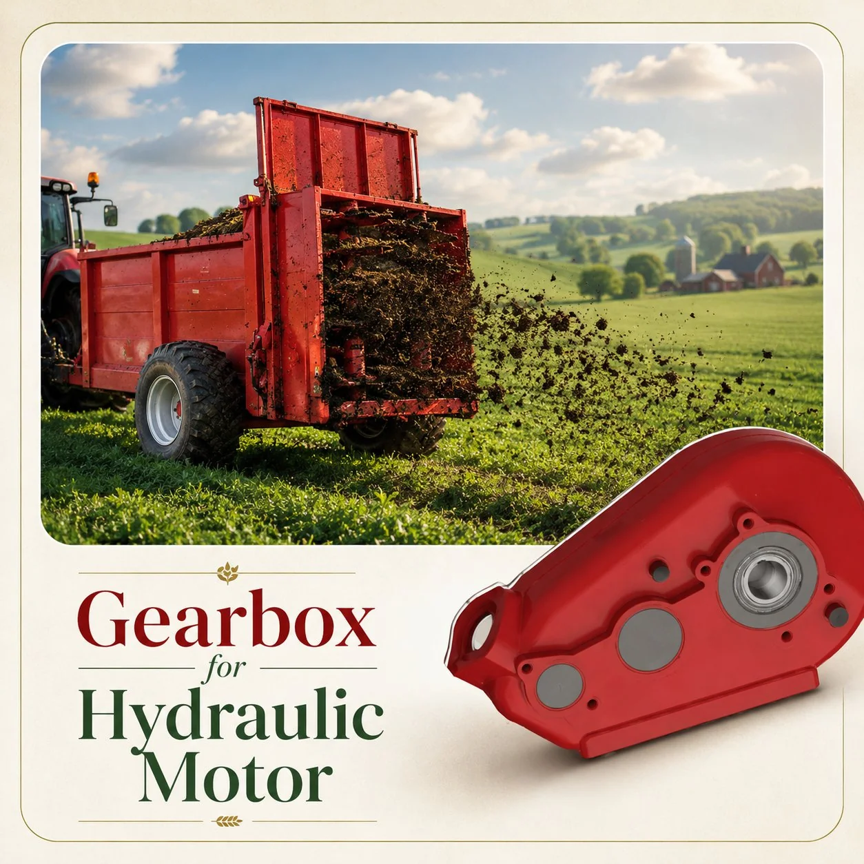 Prevodovka pre aplikácie s hydraulickými motormi