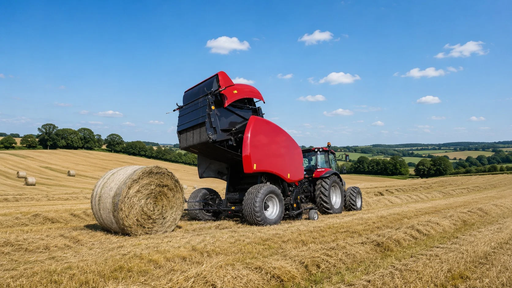Round Baler Gearbox Application 1